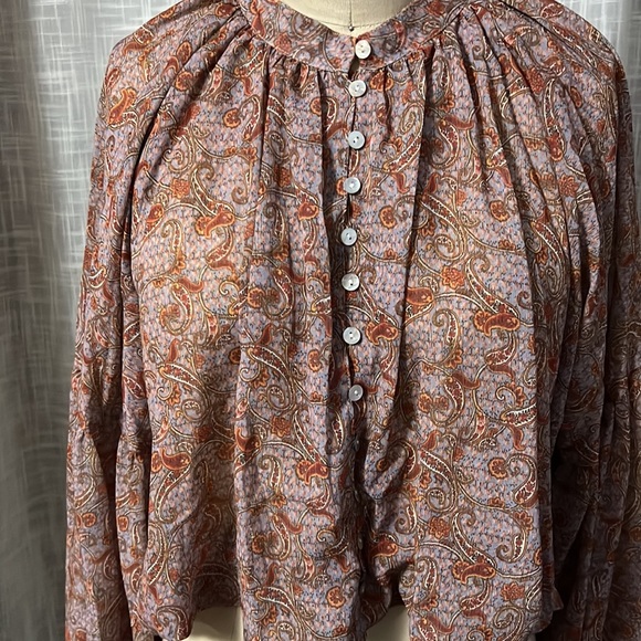 Paisley Print Blouse - Picture 5 of 8